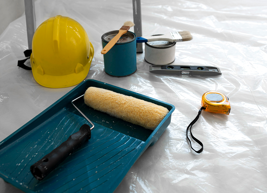 safety-tools-painting-work